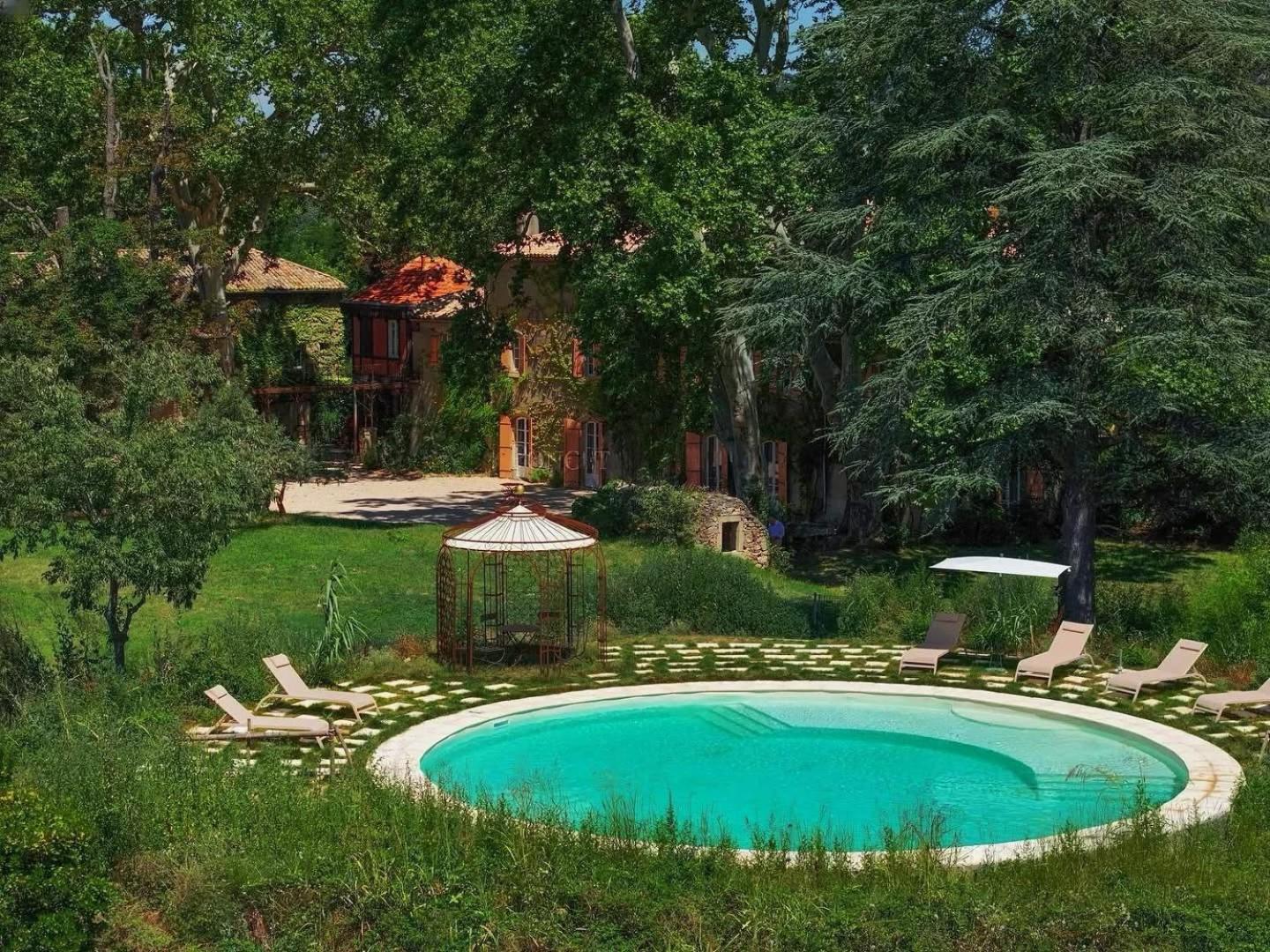 Chambres D'Hotes B&B - Chateau De Sienne Proche Avignon Orange Piscine Riviere Chusclan Eksteriør billede